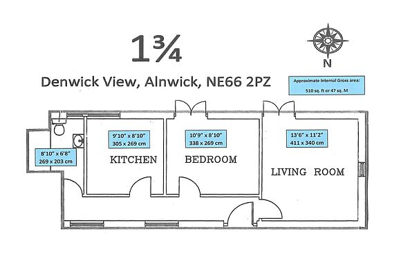 1¾ Denwick View
